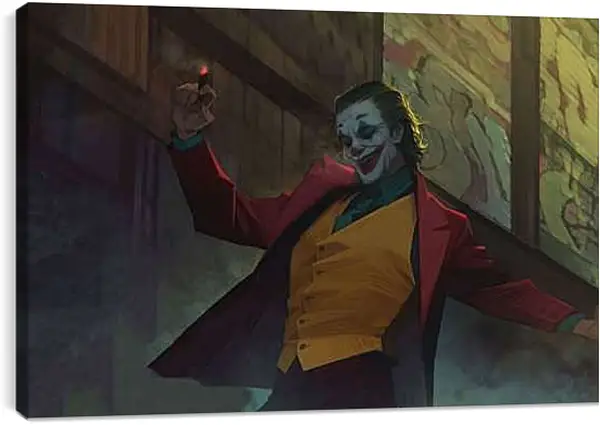 Постер на подрамнике - Джокер (Joker)