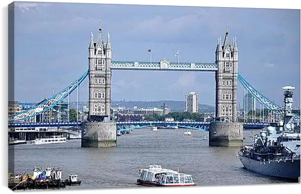 Постер на подрамнике - Тауэрский мост в Лондоне