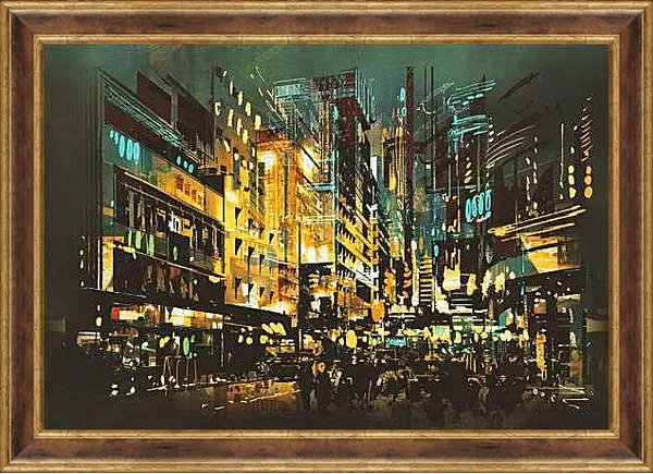 Картина в раме - ART город