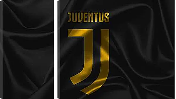 Модульная картина - Эмблема Ювентус. Juventus.