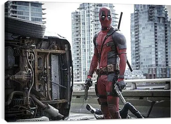 Постер на подрамнике - Дэдпул