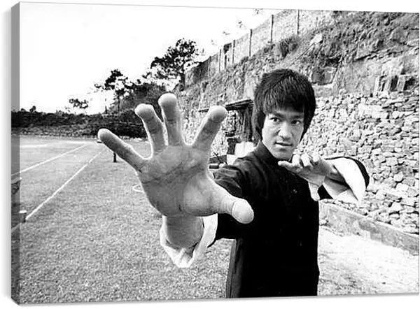 Постер на подрамнике - Брюс Ли (Bruce Lee)