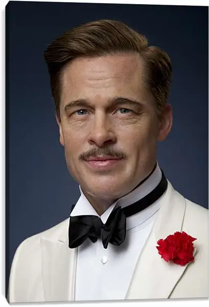 Постер на подрамнике - Брэд Питт. Brad Pitt