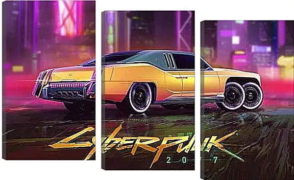 Модульная картина - Cyberpunk 2077