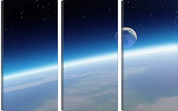 Модульная картина - Космос