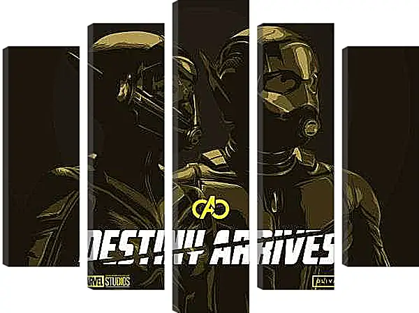 Модульная картина - Человек Муравей и Оса