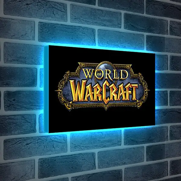 Лайтбокс световая панель - World Of Warcraft