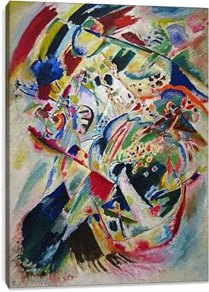 Постер на подрамнике - Panel for Edwin R. Кандинский Василий