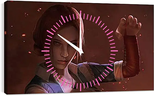 Часы картина - The Witcher (Ведьмак), красотка Трисс