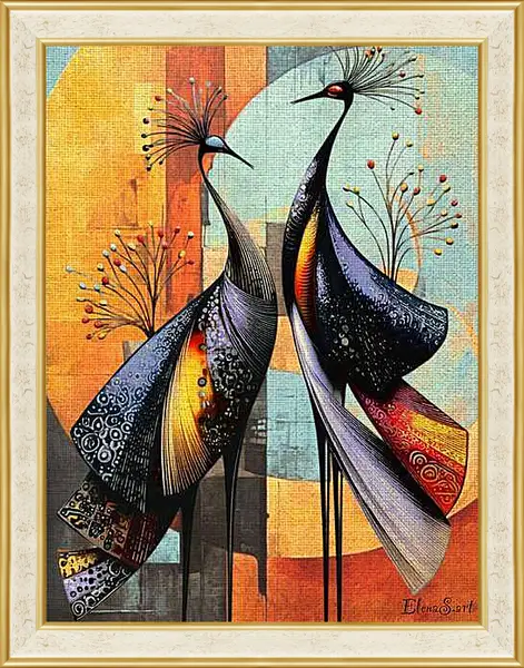 Картина в раме - Birds 22