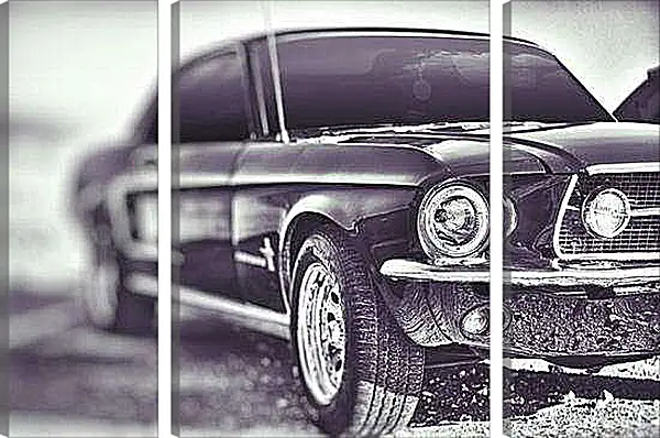 Модульная картина - Машина