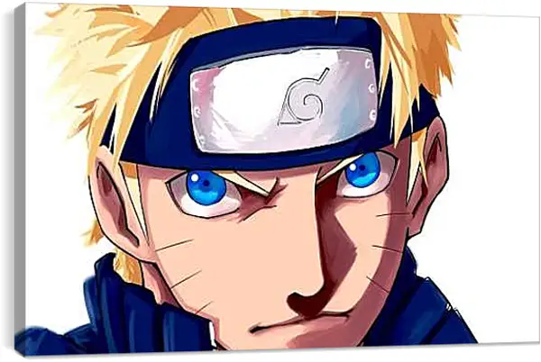 Постер на подрамнике - Портрет Наруто