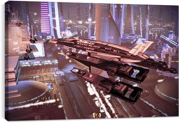 Постер на подрамнике - Mass Effect 2