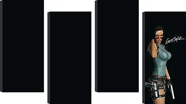 Модульная картина - Tomb Raider