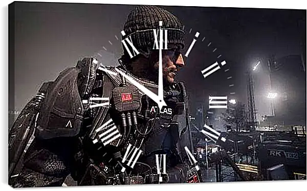 Часы картина - Call Of Duty: Advanced Warfare