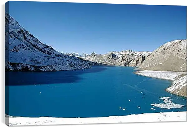 Постер на подрамнике - Зима