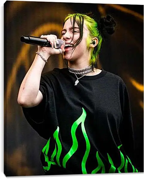 Постер на подрамнике - Билли Айлиш