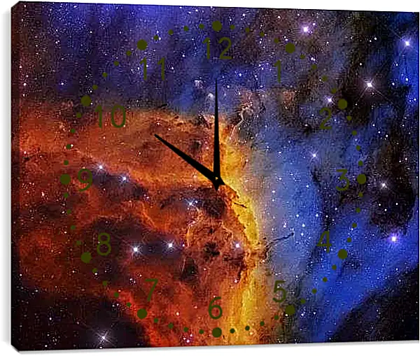 Часы картина - Зарождение звёзд
