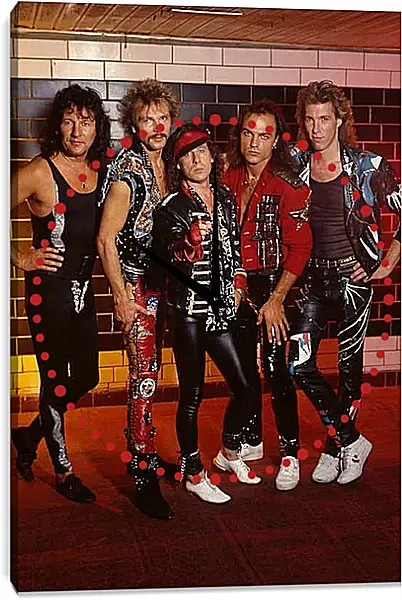 Часы картина - Скорпионс. Scorpions