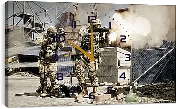 Часы картина - Call Of Duty