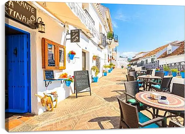 Постер на подрамнике - Михас Испания