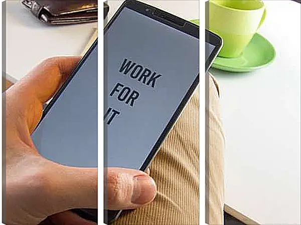 Модульная картина - Работайте ради этого