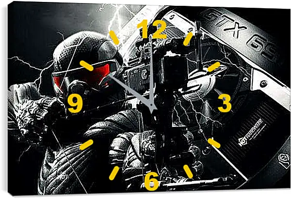 Часы картина - Crysis 3