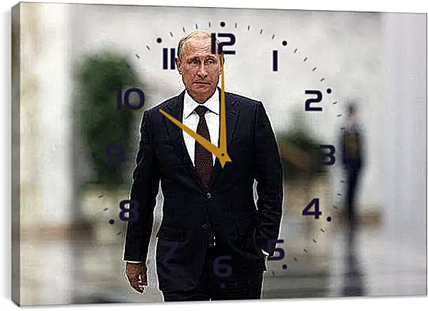 Часы картина - Владимир Владимирович Путин