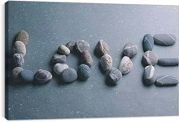 Постер на подрамнике - Любовь