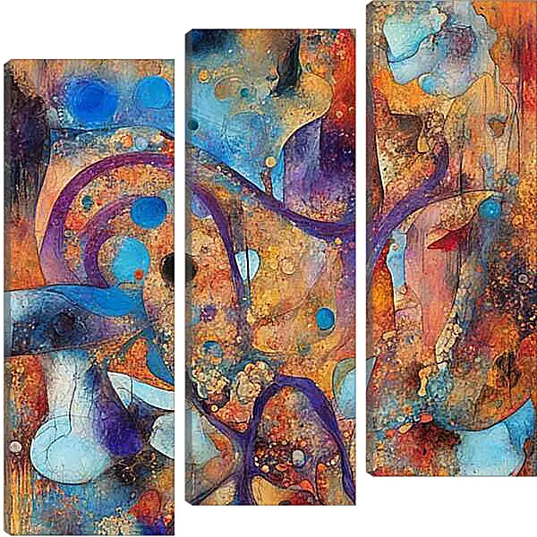 Модульная картина - Абстракция Хаус