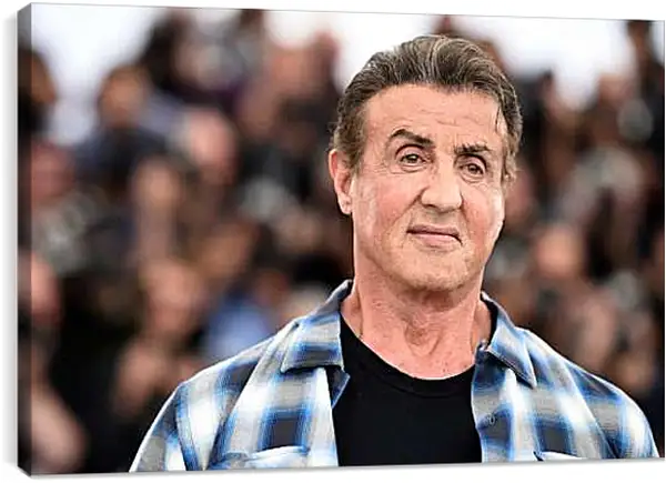 Постер на подрамнике - Сильвестр Сталлоне. Sylvester Stallone