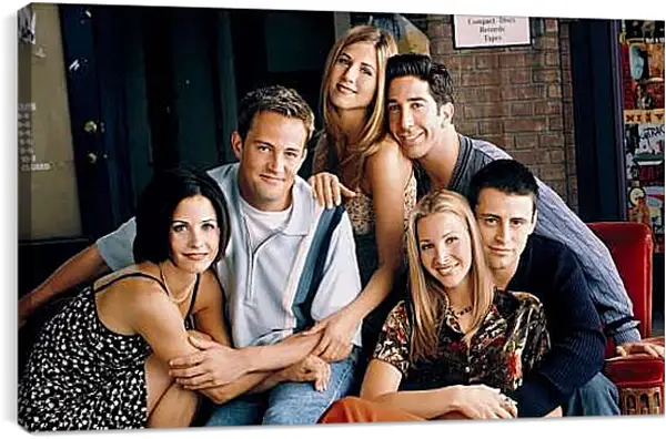 Постер на подрамнике - Друзья. Friends