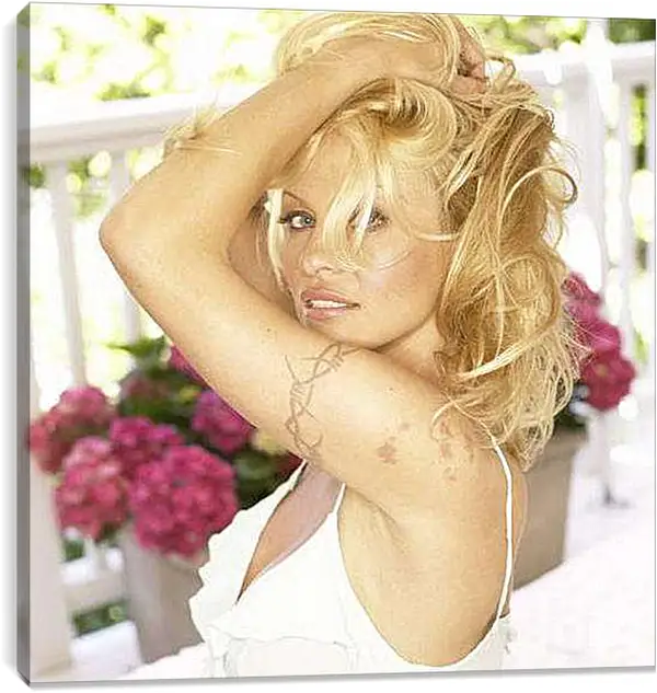 Постер на подрамнике - Pamela Anderson - Памела Андерсон
