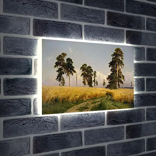 Лайтбокс световая панель - Рожь. Иван Шишкин