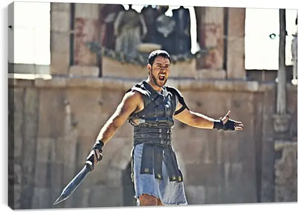 Постер на подрамнике - Гладиатор