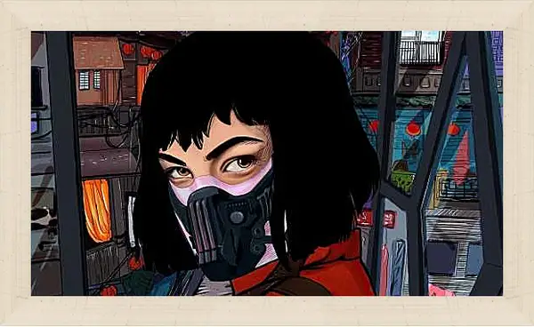 Картина в раме - Бумажный дом. La casa de papel