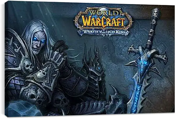 Постер на подрамнике - World Of Warcraft: Wrath Of The Lich King