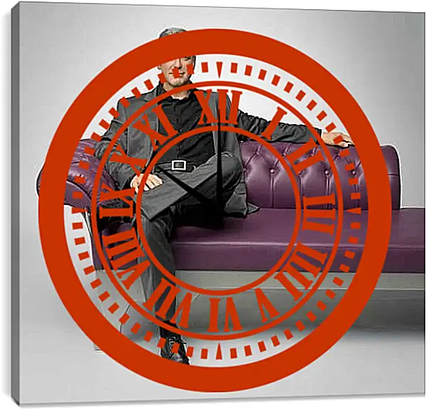 Часы картина - Джордж Клуни. George Clooney