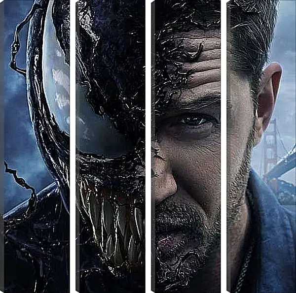 Модульная картина - Веном. Venom