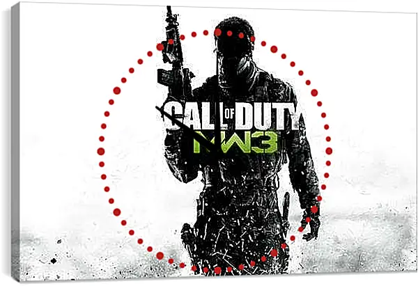 Часы картина - Call Of Duty: Modern Warfare 3