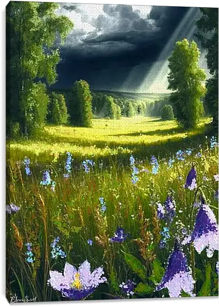 Постер на подрамнике - Clouds 3