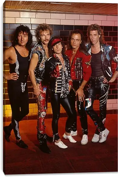 Постер на подрамнике - Скорпионс. Scorpions