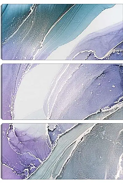 Модульная картина - Abstraction violet2. Mari Dein