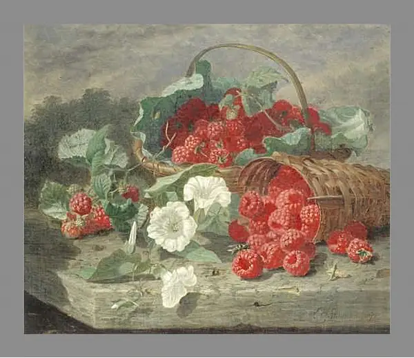 Картина в раме - Натюрморт. Стэннард Элоиза Гарриет