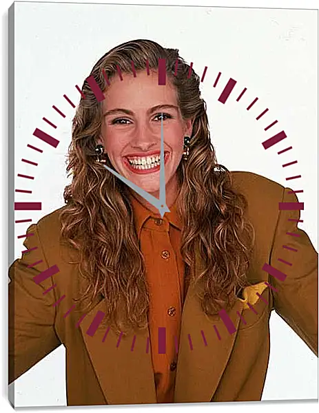 Часы картина - Джулия Робертс. Julia Roberts