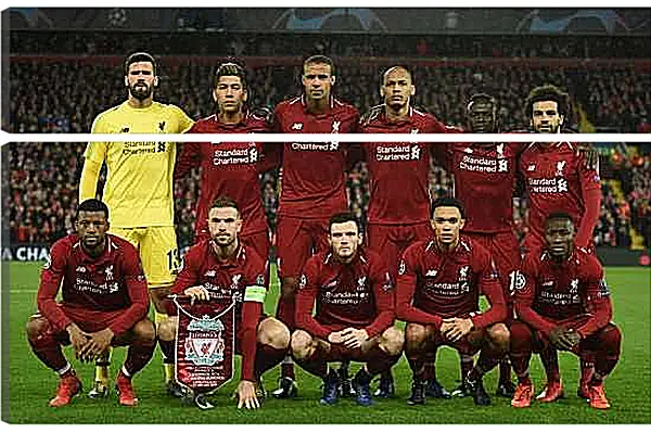 Модульная картина - Фото перед матчем ФК Ливерпуль. FC Liverpool
