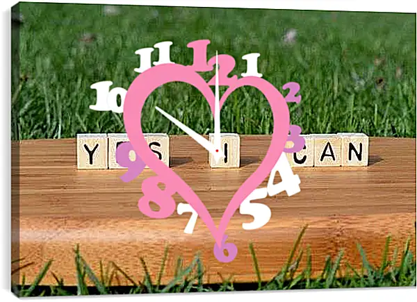 Часы картина - Да, Я могу