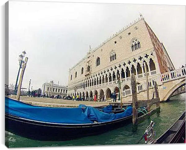 Постер на подрамнике - Doges Palace in Venice - Дворец Дожей в Венеции