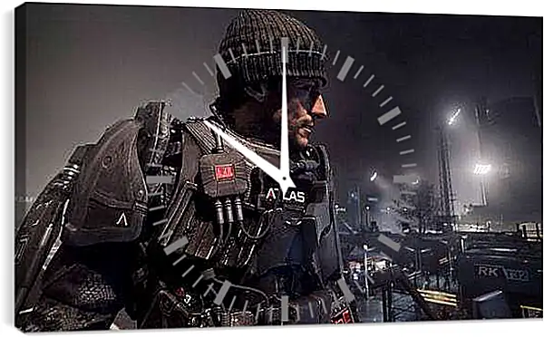 Часы картина - Call Of Duty: Advanced Warfare