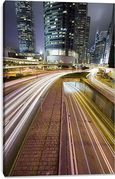 Постер на подрамнике - Гонконг